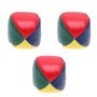 NUOBESTY 3 Pièces Balles De Jonglage Pour Enfants Mini Balles De Jonglage Balles De Jonglage Pour Débutants Jeu De Lancer De Mai