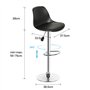 lot de 2 tabourets hauts