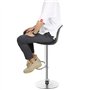LAYSSAA Tabouret haut pour cuisine, bar réglable en hauteur, lot de 2 tabourets hauts, tabouret moderne, tabouret de bar nordiqu