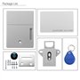 Splenssy Ferme-porte Batterie Capteur de carte IC Tiroir d'armoire Intelligent SmartLock DIY Serrure numérique cachée invisible 