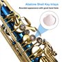 boutons instrument à vent avec étui