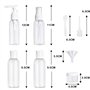 Contenant Liquide de Bouteille Cosmétique Portable