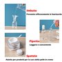 9 Pièces Ensemble Bouteilles de Voyage, Contenant Liquide de Bouteille Cosmétique Portable, Ensemble de Contenants de Voyage Réu