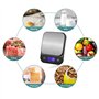 Balance De Cuisine Lavable IP67 Etanche, Balance de Cuisine Rechargeable USB 5Kg, 0,1g/0,01 Oz et Grammes de Précision pour la P