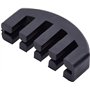 Sourdine de Violon Rubber 4/4 Practice Mute for Violin - Noir