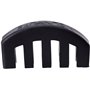 Sourdine en Caoutchouc,Sourdine de Violon Rubber 4/4 Practice Mute for Violin - Noir