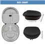 Étui de protection rigide pour casque Sony WH-CH720N/WH-CH700N/WH-CH710N - Noir (étui uniquement)