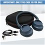 Étui de protection rigide pour casque Sony WH-CH720N/WH-CH700N/WH-CH710N - Noir (étui uniquement)