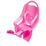 Moshay Siège de vélo universel avec autocollants DIY pour filles enfants accessoires de vélo (rose)