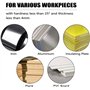 Aohoo 4 pièces Foret Fraise Meche Etage,HSS Inox Metal [ Ø 5-35mm, 4-32mm, 4-20mm, 4-12mm | Acier Haute Vitesse Enduit pour Tita