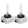 Ampoules de Phare au Xénon, 2 Ampoules de Phare D1S HID, Ampoules de Rechange au Xénon Blanc Diamant 6000 K, Adaptées pour 9285 