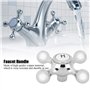 Poignée de Robinet en cuivre Forme de Club poignée de Robinet d'eau de Salle de Bain pour la Cuisine Salle de Bain à Domicile
