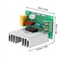 Contrôleur de Vitesse de Moteur à Courant Alternatif AC 0-220V 4000W 40A régulateur de Tension LED gradateurs composant électron