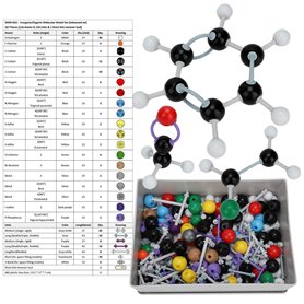 Hztyyier 267Pcs Modele Moleculaire