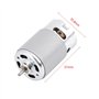 Moteur électrique Rs550, Micro Moteur CC,Moteur À Engrenages Électriques 12-24 V 22000 tr/min Pour Diverses Perceuses électrique