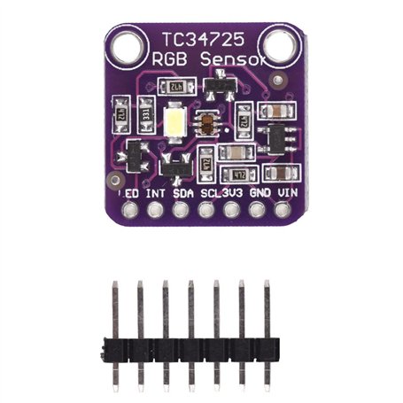 Module de Reconnaissance de Capteur de Couleur de Lumière TCS34725 RVB