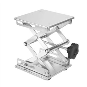 Support 150 * 150 * 250mm d'ascenseur de Ciseaux de Table de Support de Laboratoire de Plate-Forme de Laboratoire d'acier Inoxyd