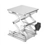 Support 150 * 150 * 250mm d'ascenseur de Ciseaux de Table de Support de Laboratoire de Plate-Forme de Laboratoire d'acier Inoxyd