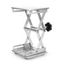 Support 150 * 150 * 250mm d'ascenseur de Ciseaux de Table de Support de Laboratoire de Plate-Forme de Laboratoire d'acier Inoxyd