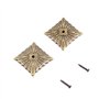 Décoratif Clou， Rembourrage élégant Vintage Clous En Métal Tags Meuble Canapé Chaussure Porte Décoratif Clou(Chiodo quadrato 21 