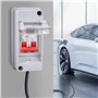 Coffret Electrique Etanche Exterieur 2 Modules Coffret Etanche Boitier Etanche Electrique Boîte à Fusibles Exterieur Boîtier Ele