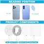 60 Pièces NFC Tag NFC Puce NFC Sticker Autocollant D'Étiquette NFC de 504 Octets Ntag 215 Programmable 25mm pour Tous Les Téléph