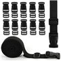 25mm x 5m Courroie en Nylon Noir de Sangle