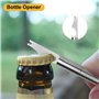 LDERFIV Stylo Multifonction 12 en 1 - Cadeau Homme pour Fête des Pères, Anniversaire - Gadget Insolite Utile pour Papa