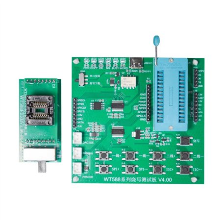 WT588 Programmateur de puce vocale enregistrable ; 16 bits DAC de sortie audio ; puce de musique 8 broches 170s