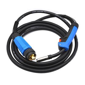 RIVERWELD Torche de soudure MIG/MAG 15AK/MB15 180A Refroidi Air - Câble 16mm² 3M - 002.0449 Connecteur Euro Complet avec Assembl