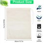 40 x 50cm Sac en Mousseline de Coton