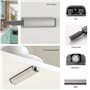 10 PCS Push to Open Aimant Poussoir Porte Placard Loquet Magnetique,Tampon Amortisseur,Ouvre et Ferme avec Pression pour La Port