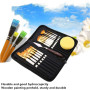 Peinture Acrylique Art Pinceaux Ensemble pour Gouache d'Aquarelle avec Boule d'éponge17Pcs Pinceau Peinture Acrylique Painting T