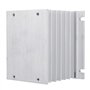 Dissipateur de chaleur en aluminium Dissipation SSR pour relais statique triphasé Dissipateur thermique en alliage d'aluminium t