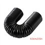 5 pouces (63mm) tuyau de conduit d'expansion Flexible d'admission d'air