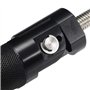 CENPEK Pédale de repose-pieds pliable universel CNC pour moto R1 R6 R125 R3 R25 MT07 MT-07 MT07 MT09