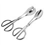 Oumuik Lot de 2 pinces de service en acier inoxydable