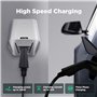 Teskee Wallbox 22kW Type 2 Compatible avec tous les véhicules électriques Utilisation intérieure et extérieure Courant réglable 