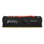 Kingston FURY Beast RGB 16GB 3000MHz DDR4 CL16 Mémoire Kit pour PC Module Simple KF430C16BBA/16