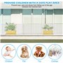 Filet de Sécurité pour Enfants Et Animaux Domestiques,Filet De Protection Anti-Chute pour Escaliers Et Balcons,4.5m x 0.9m Robus