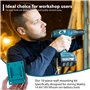BORDEAG Supports De Batterie Pour Makita,10 Pièce 18 V Support De Batterie Pour Makita Avec 40 Vis,Support De Batterie Makita,Su