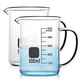 Bécher en Verre avec Anse