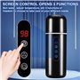 Bouilloire de Voiture, 12/24V, 420 ml Mug de Chauffage de Voiture avec Écran LCD, Portable Bouilloire Electrique de Voyage, Mini