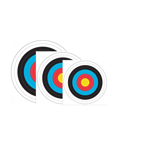 YAK Archery Lot de 8 cibles de tir à l'arc – 3 tailles (80