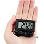Gvolatee 5 Pièces Thermomètre Frigo Digital, Sonde Temperature Numérique avec Écran LCD, Thermomètre Température avec Sonde de T