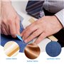 Lectorias 20 Pcs craie couture, crayon couture tissu effacable, craie tailleur, craie triangulaire, accessoire couture Pour la m