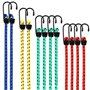Avesteir Lot de 12 Pièces Tendeurs Elastique avec Crochets