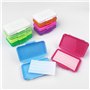 Newpop 10 Piéces Cire Orthodontique, Gomme Dentaire dans des Étuis de Couleur, Cire de Soulagement de Qualité Supérieure, Bandes