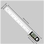 Mesure d'angle à 0°-360°
