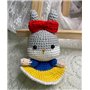 XIAOMAOMAO - Lot de 8 crochets en aluminium, kit d’outils pour aiguilles à tricoter, crochet ergonomique, poignée souple, aiguil